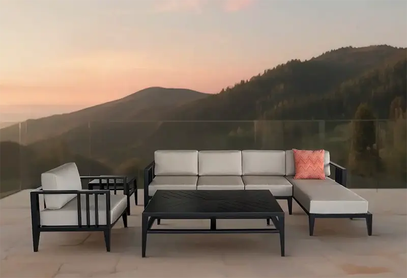 Malibu Sectional Right Arm Club Chair