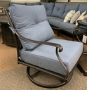 Mayfair Estate Club Swivel Rocker Patio Furniture