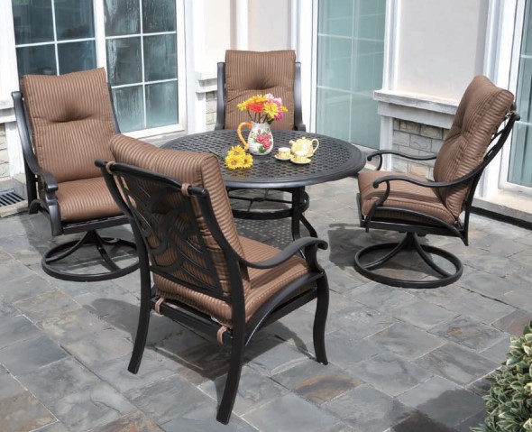 Somerset Estate Club Swivel Rocker Patio Furniture