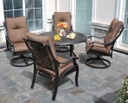 Somerset Estate Club Swivel Rocker Patio Furniture