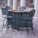 Tuscany Swivel Bar Stool Patio Furniture