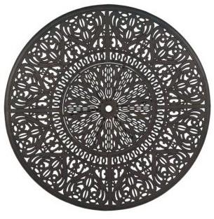 Tuscany 20" Round Ice Bucket Table Patio Furniture