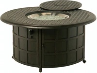 Classic 48&quot; Round Enclosed Gas Fire Pit Table
