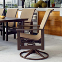 Leeward MGP Sling Swivel Rocker Patio Furniture