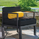 Ashbee Rope Cushion Arm Chair Patio Furniture