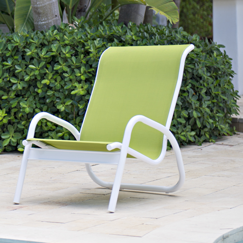 Gardenella Sling Stacking Poolside Chair Patio Furniture