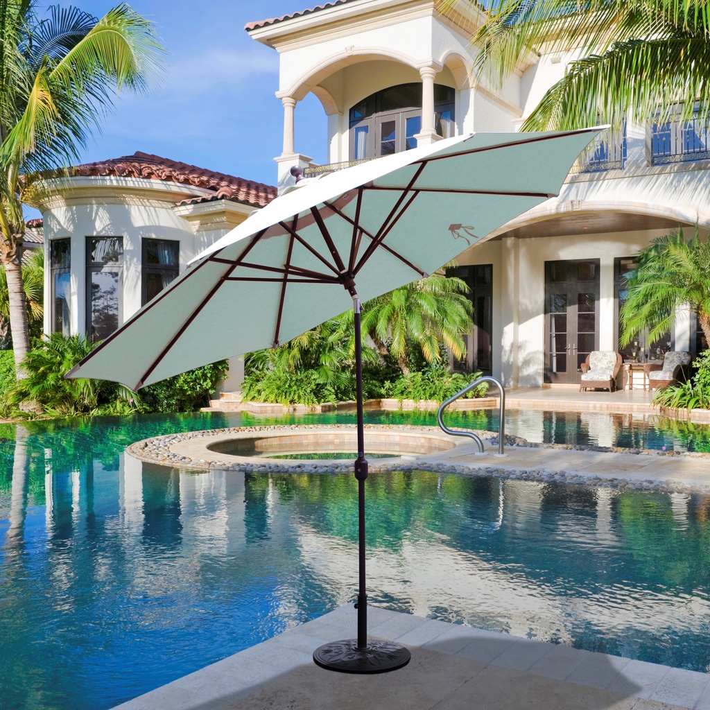 789 - 11' Deluxe Autotilt Aluminum Umbrella Patio Furniture