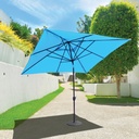 799 - 10' x 10' Deluxe Autotilt Aluminum Umbrella Outdoor Patio Furniture