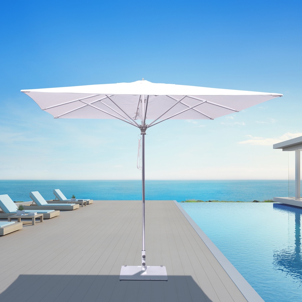 792 - 10' x 10' Deluxe 4 Pulley Commercial Umbrella Outdoor Patio Furniture