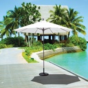 735 - 9' Fiberglass Ribs Commercial Umbrella Outdoor Patio Furniture