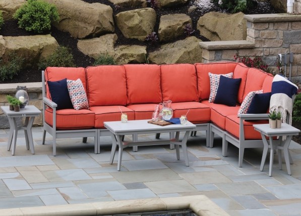 Mayhew Corner Section Outdoor Patio Furniture