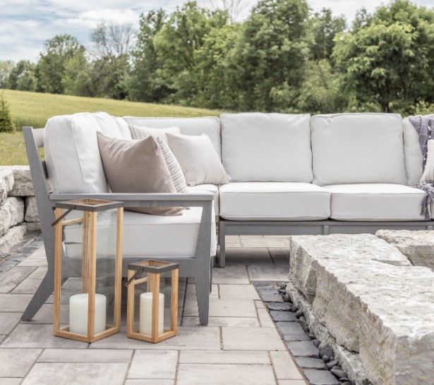 Mayhew Corner Section Poly Outdoor Furniture