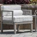 Ashbee Sectional Cushion End Section w/Rope Accents