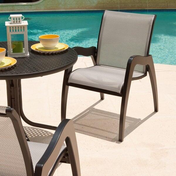 Dune MGP Sling Stacking Cafe Chair