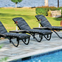 Helios Contract Sling & Strap Universal Chaise Pad