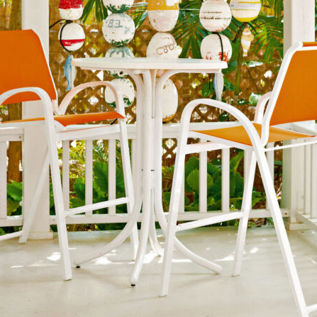 Kendall Sling Balcony Height Stacking Cafe Chair