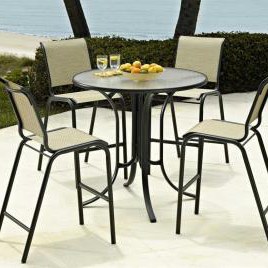 Kendall Sling Balcony Height Stacking Cafe Chair
