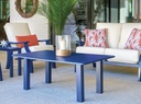 Telescope Marine Grade Polymer 32" x 48" Rectangular Coffee Table Outdoor Patio Furniture