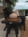 Berlin Gardens Mayhew Square End Table Patio Furniture