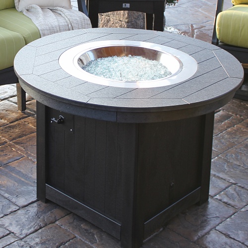 Donoma 44&quot; Round Fire Pit Outdoor Patio Furniture