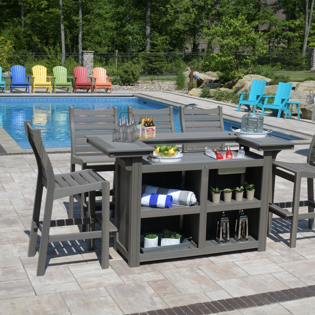 Outdoor Island and Bristol Chairs by Berlin Garden Patio Furniture