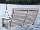 Casual Back Double Swing Outdoor Patio Furniture
