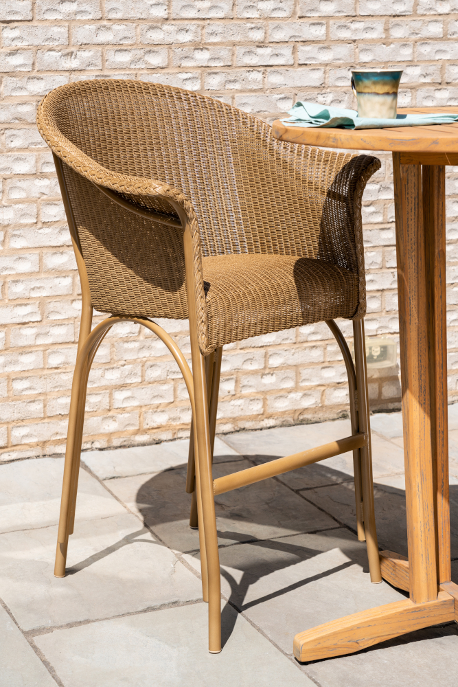 All Seasons Balcony Stool with Padded Seat