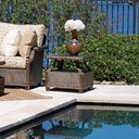Hamptons 23" Square End Table