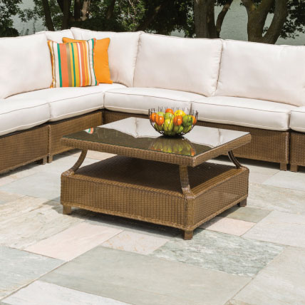 Hamptons 37" Square Cocktail Table