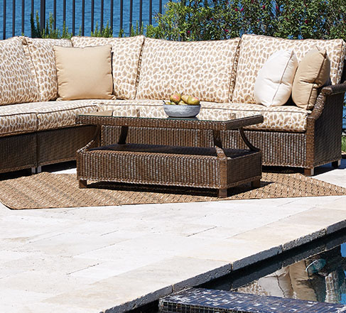 Hamptons 37" Square Cocktail Table