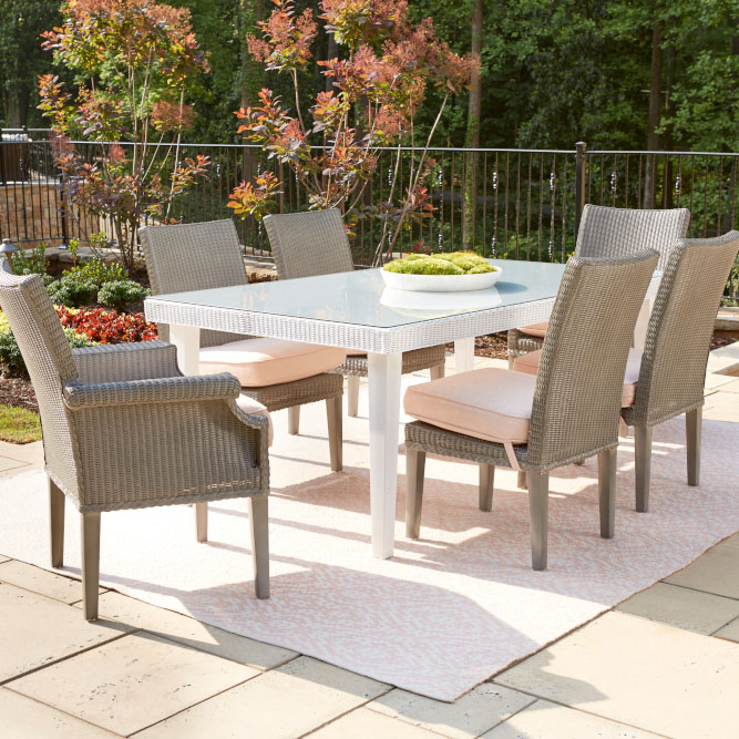 Hamptons 73" Rectangular Dining Table
