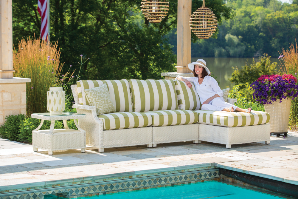 Hamptons Left Arm Chaise