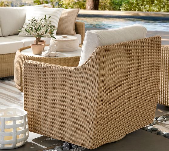 Hamptons Swivel Rocker Lounge Chair