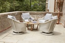 Weekend Retreat Swivel Glider Lounge Chair