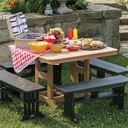 Garden Classic 38" Round Table Bar Height Berlin Gardens