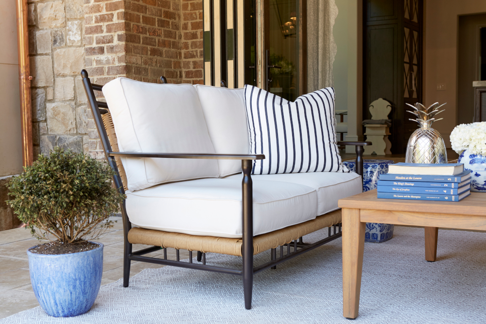 Low Country Loveseat White