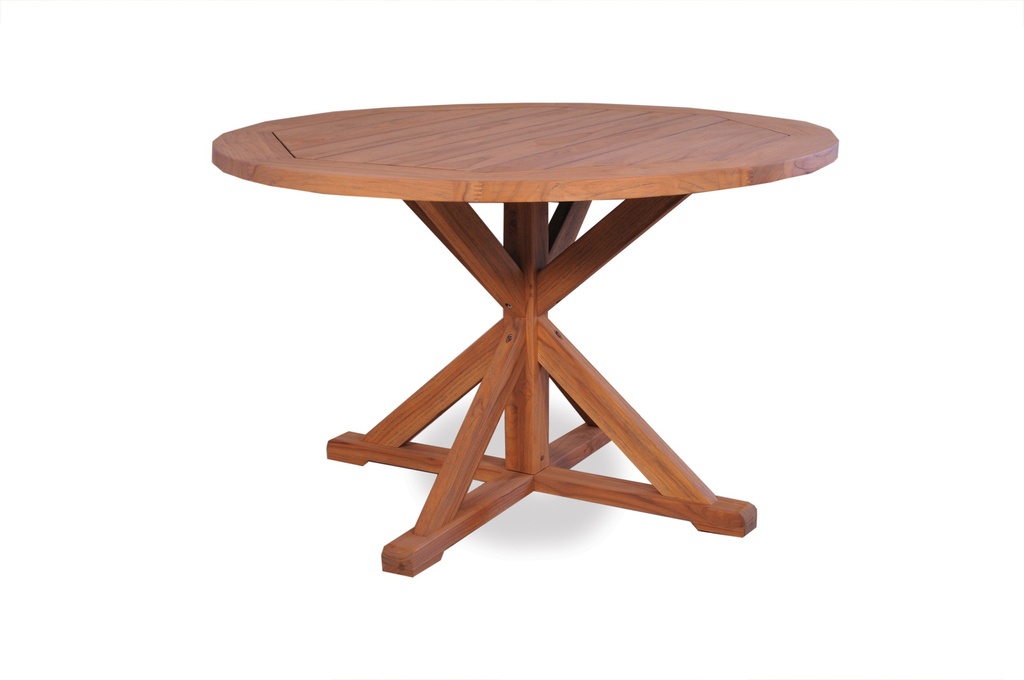 Universal Teak 48” Round Dining Table