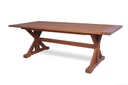 Universal Teak 86” Rectangular Dining Table Trestle Base