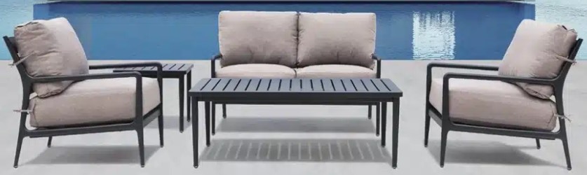 Carlisle 30&quot; x 52&quot; Rectangle Coffee Table Outdoor Furniture
