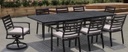 Carlisle 42&quot; x 76&quot; Extension Table Outdoor Furniture