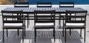 Carlisle 42" x 76" Extension Table Patio Furniture