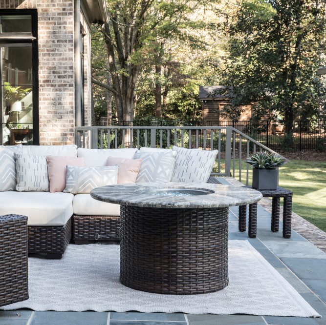 Contempo 48&quot; Round Fire Table