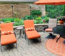 Chaise Lounge Cushion for Tuscany