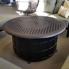 Classic 48&quot; Round Enclosed Gas Fire Pit Table