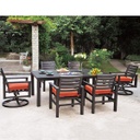Hanamint Westfield Dining Chair Outdoor Patio Furniture