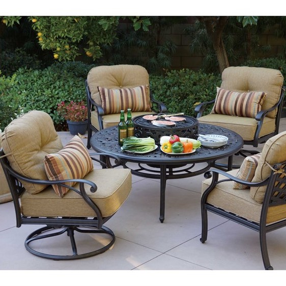 Hanamint Westfield Club Swivel Rocker Outdoor Patio Furniture