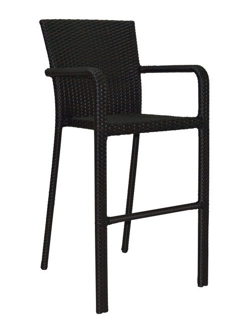 Patio Renaissance Universal Accessories Outdoor Napa Bar Chair