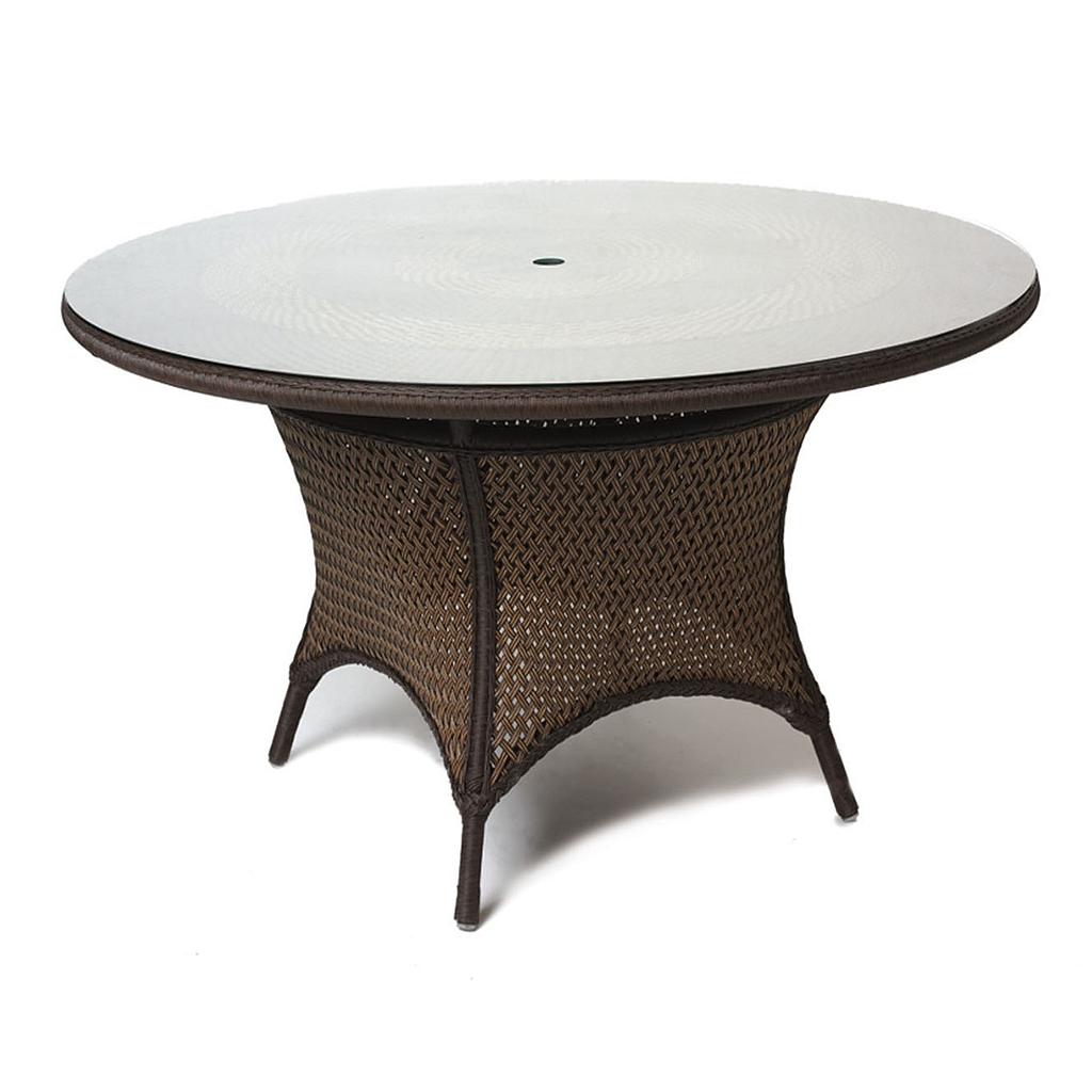 Grand Traverse 48" Round Umbrella Dining Table