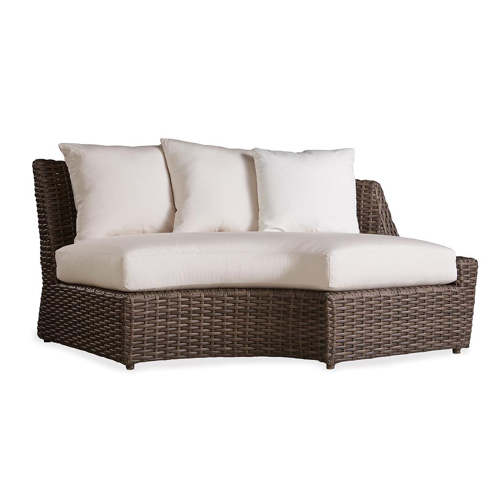 Largo Left Arm Curved Sofa Sectional