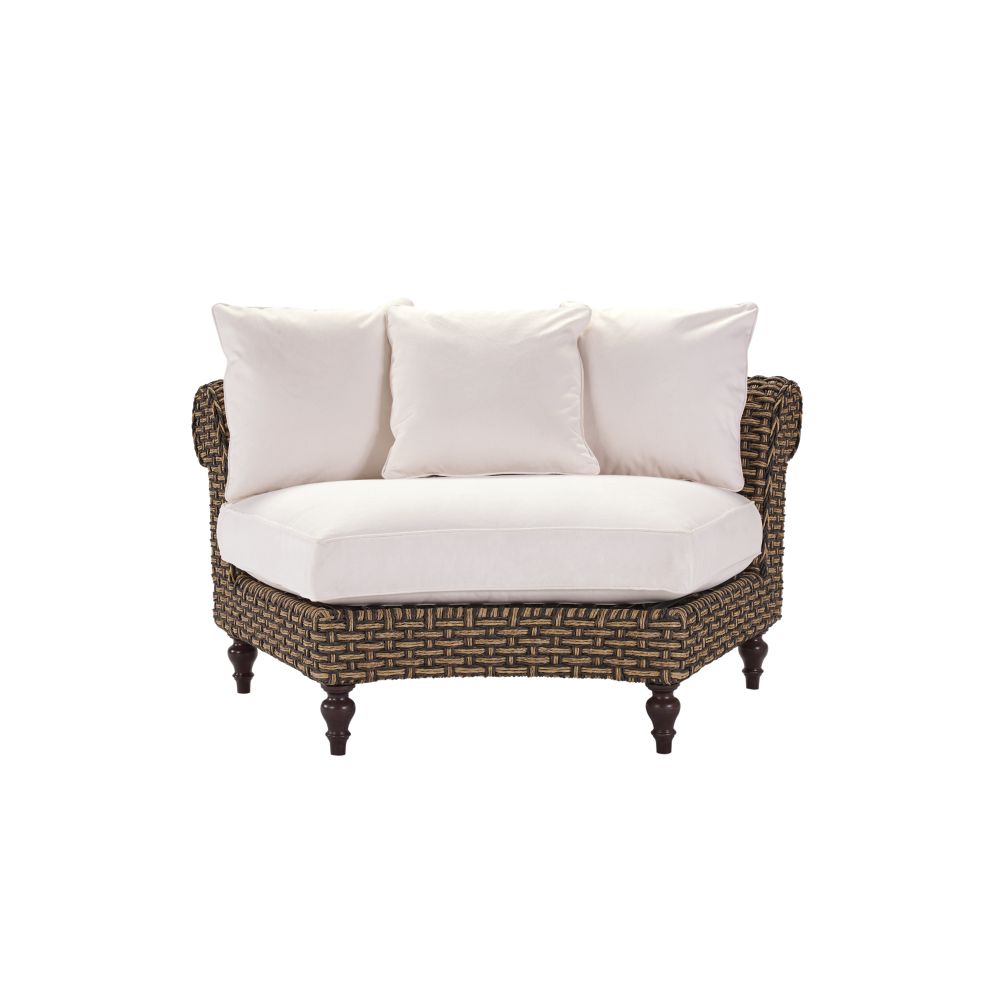 Chesterfield Crescent Wedge Chair